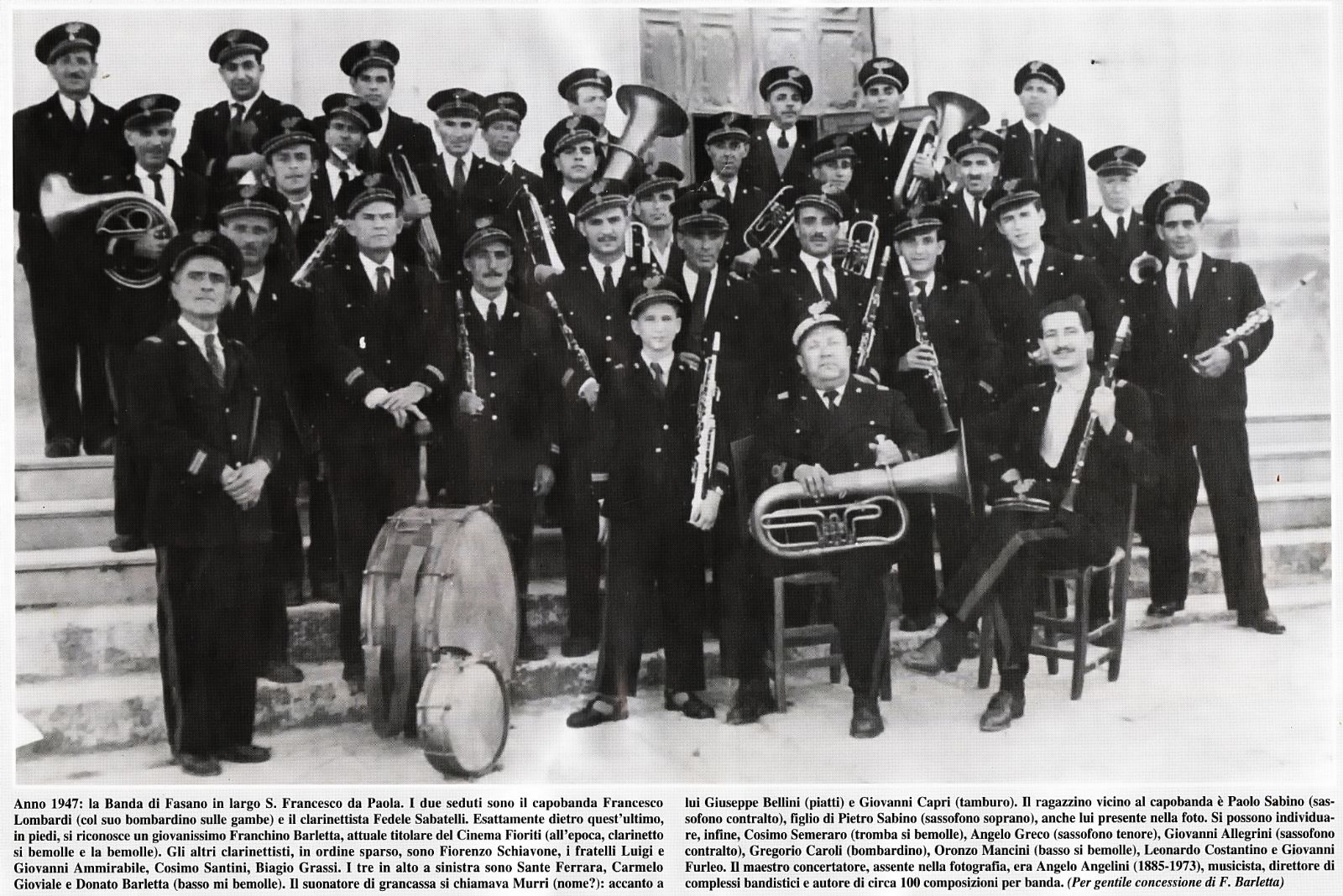 Banda di Fasano 1947